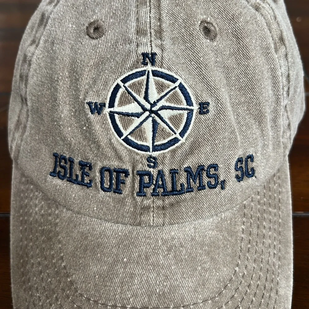 Isle of Palms SC Ball Cap Adjustable Baseball Cap Hat EUC - Picture 2 of 8